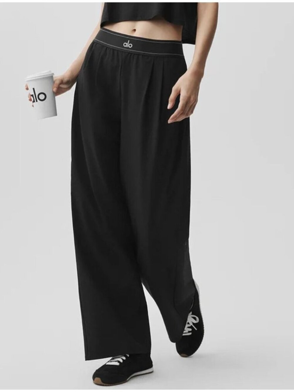 ALO Yoga Pants/Trouser Black S-M-L(Regular)💖💖